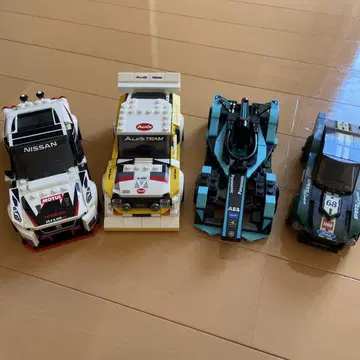 LEGO 레이싱카 세트 4대