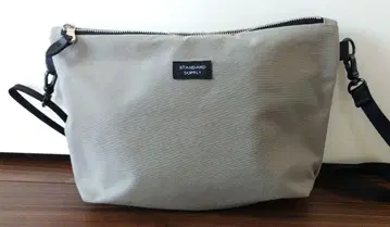 STANDARD SUPPLY 더블 지퍼 숄더 M 그레이