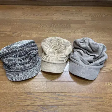 헌팅 캡 3종 세트