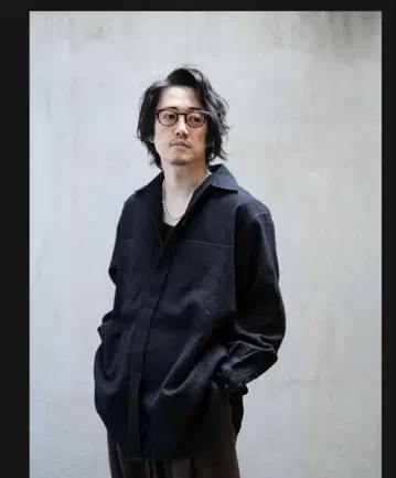 MB 하이엔드 비슈 2/48 울 거즈 시어 셔츠