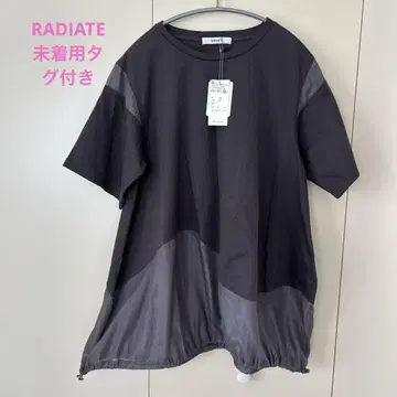 [ 미착용 택 포함 ] RADIATE 시어 도킹 드로스트 티셔츠