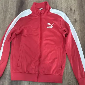 PUMA 레드 집업 자켓 S