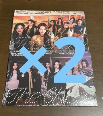Hearts2Hearts the Chase 2종 x 2 미개봉 H2H