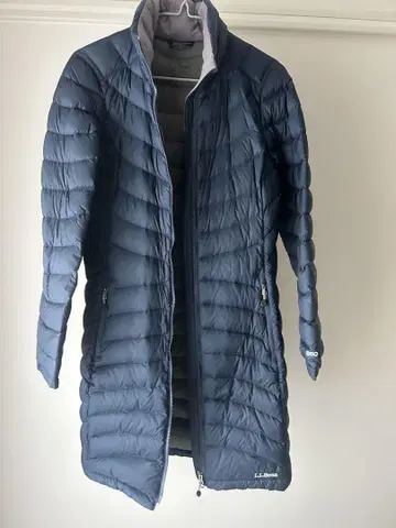LL Bean(엘엘빈) 우먼 울트라 라이트 800 다운 네이비
