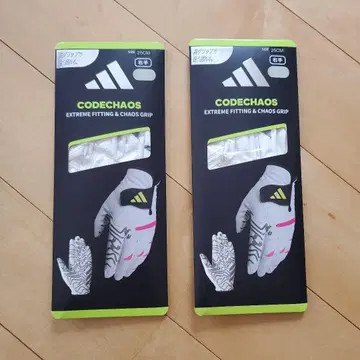 새상품 x 2개 [ 오른손용 25cm ] 아디다스 골프 그로브
