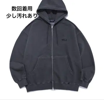 Yale 그레이 집업 후드티 s 사이즈