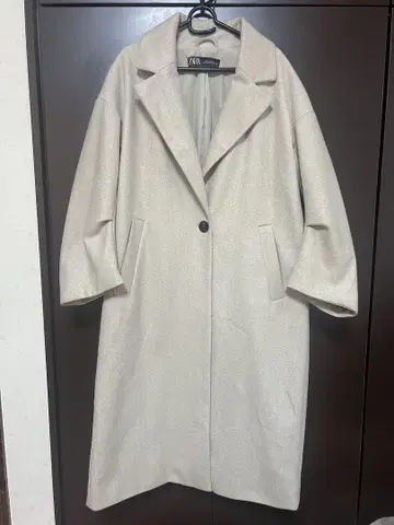 ZARA 롱 코트 베이지 XS
