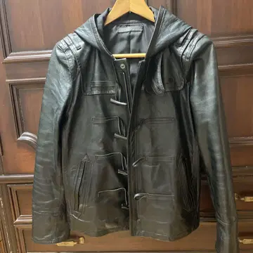 하의 양가죽 더플 코트