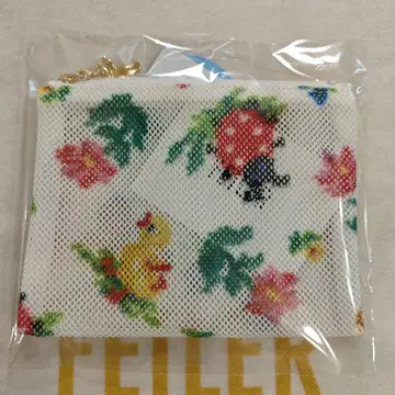 페이러 하이디 메쉬 파우치 화이트 미니