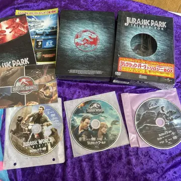 쥬라기 파크 트리로지 박스 DVD 전권 6작품 셀판