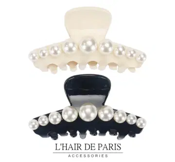 [ 완판템 ] L'HAIR DE PARI 클래식 펄 라인 헤어 클립