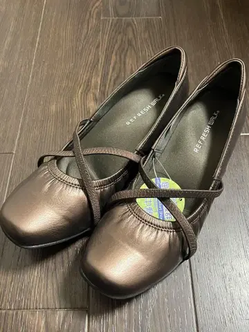 REFRESH WALK 브론즈 펌프스 3E 25.5cm