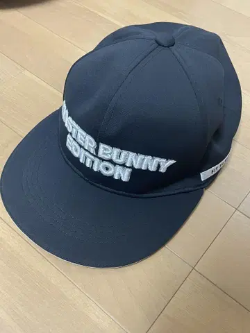 MASTER BUNNY EDITION 플랫 캡 블랙