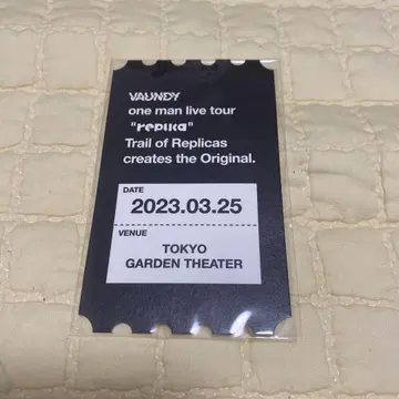 Vaundy 티켓 카드