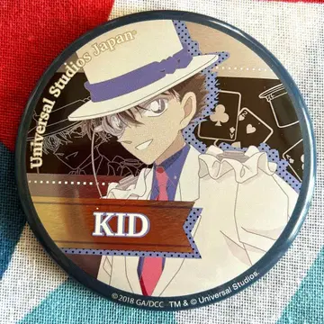 명탐정 코난 유니버셜 2018 콜렉터블 캔뱃지 괴도 키드