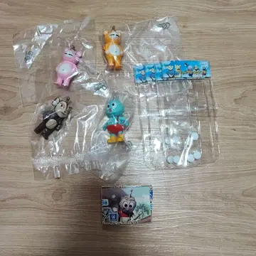 츠부라야 프로덕션 캐릭터 소프트 비닐 볼체인 마스코트 4종 세트