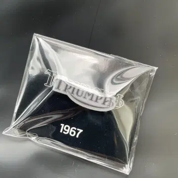 TRIUMPH 1967 오리지널 핀 배지