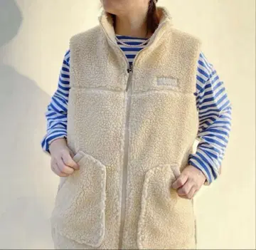 SHINZONE 별주 WILD THINGS FLUFFY BOA VEST