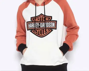 [ 새상품급 ] 할리데이비슨 커스텀 컬러 쉴드 풀오버 후드티