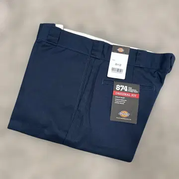 [ 새상품 ] 디키즈 874 워크 팬츠 38 x 32 DK NAVY