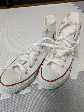 Converse All Star 하이컷 스니커즈 화이트