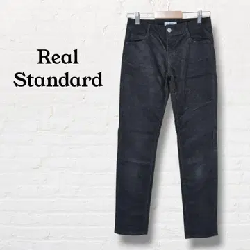 Real Standard 코듀로이 팬츠 하의 [ 28 ] 블랙