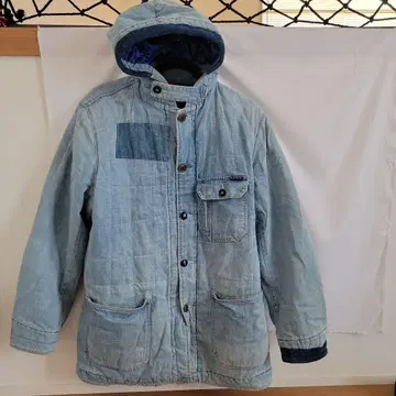 Blue Blue 후드 부착 데님 자켓 사이즈 3