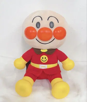 이야기 호빵맨 봉제 인형 전체 길이 약 40cm