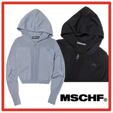 MSCHF 크롭 후드티 블랙