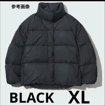 UNIQLO 파우더 소프트 다운 자켓 블랙 XL