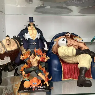 원피스 흰 수염 해적단 피규어 세트 묶음 판매