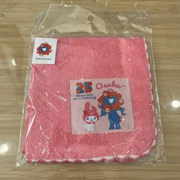 미야쿠미야쿠 산리오 콜라보 키티 손수건 타월 오사카 만박 한정판 2025