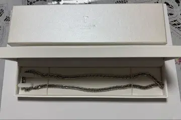 긴자 타나카 실버 체인 목걸이
