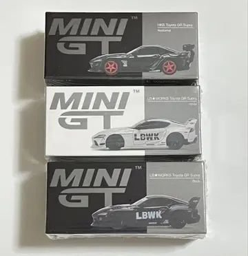 MINI GT 토요타 GR 수프라 3종