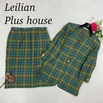 I807 XL 레리아 엠플러스 하우스 스커트 셋업 그린 여성용