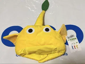 피크민 코스프레 모자 노랑 피크민 옐로우 컬러