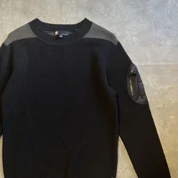 정가: 17,600엔 G-STAR RAW 밀리터리 긴팔 니트
