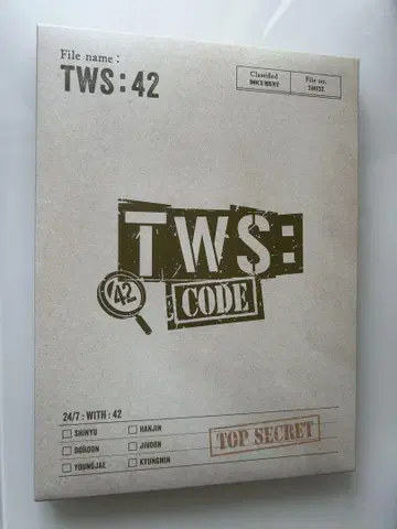TWS:42 멤버십 키트 미개봉 새상품