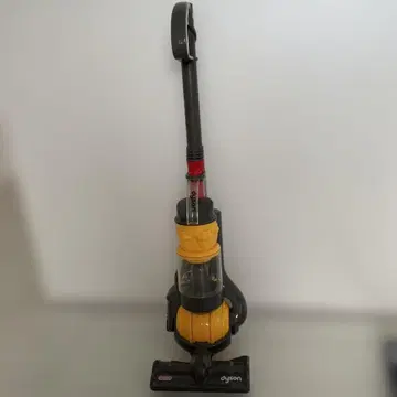 dyson 캐니스터 청소기 본체 블랙과 옐로우 컬러