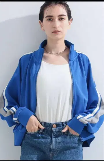 RAY BEAMS 라인 저지 자켓