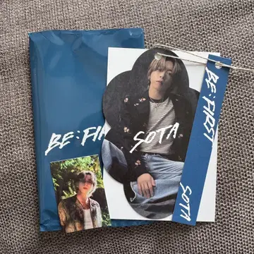 BE:FIRST 소우타 SOTA 하늘 포토 카드 택 스티커