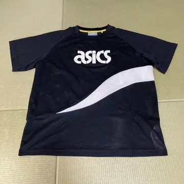 asics TIGER 메쉬 반팔 T셔츠 블랙
