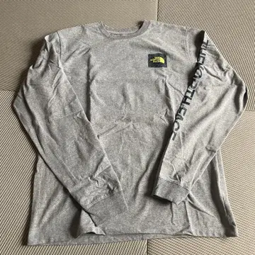 THE NORTH FACE 그레이 긴팔 셔츠