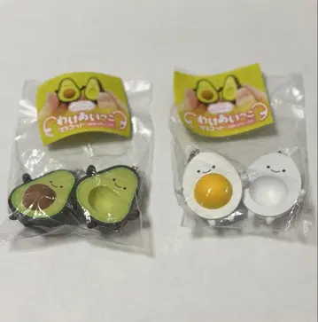 [ 주말 한정 가격 ] 닛코리노 와케아이코 마스코트 아보카도&계란