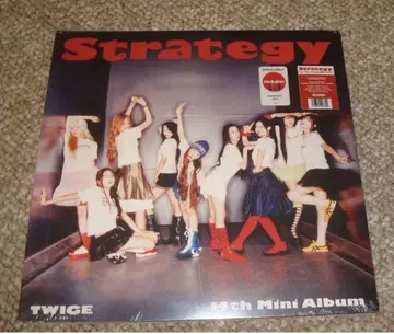 TWICE Strategy Vinyl 레코드 LP 한정판