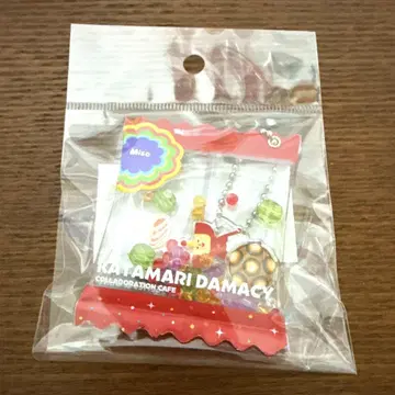 카타마리다마시 카페 한정판 샤카샤카 키링 미소 미개봉 새상품