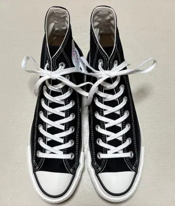 컨버스 일본제 올스타 J 블랙 HI 25cm