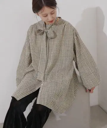 Kastane 카스타네 B 보타이 블라우스