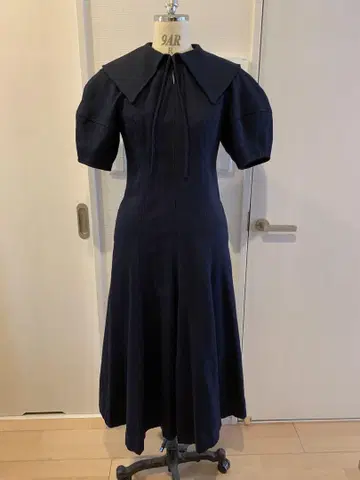 미라 오웬 MilaOwen 플레어 원피스 퍼프 슬리브 롱 원피스