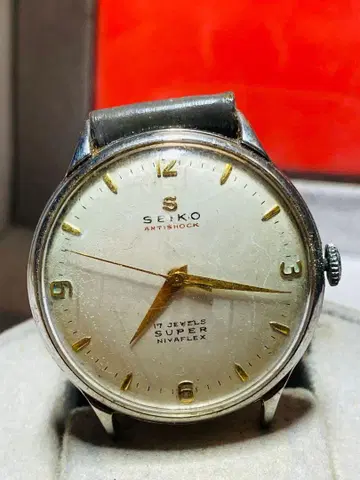 SEIKO ARTISHOCK 수동 와인딩 시계 17주얼 662930